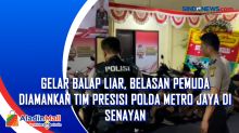 Gelar Balap Liar, Belasan Pemuda Diamankan Tim Presisi Polda Metro Jaya di Senayan