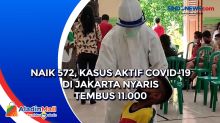 Naik 572, Kasus Aktif Covid-19 di Jakarta Nyaris Tembus 11.000