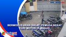 Bermodus Akan Salat, Pemuda Nekat Curi Motor di Masjid