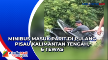 Minibus Masuk Parit di Pulang Pisau Kalimantan Tengah, 6 Tewas