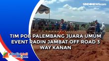 Tim POB Palembang Juara Umum Event Radin Jambat Off Road 3 Way Kanan