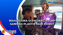 Mahasiswa di Padang Sulap Sampah Plastik Jadi Robot