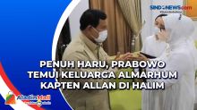 Penuh Haru, Prabowo Temui Keluarga Almarhum Kapten Allan di Halim