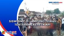Siswi SMP di Lampung Tewas Tertabrak Kereta Api