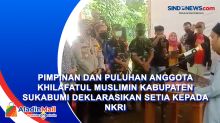 Pimpinan dan Puluhan Anggota Khilafatul Muslimin Kabupaten Sukabumi Deklarasikan Setia kepada NKRI