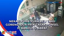 Nekat! Pura-pura Beli Tahu Goreng, Dua Pria Gasak Ponsel di Bandung Barat