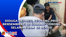 Diduga Depresi, Seorang Pria Bersembunyi di Gorong-gorong Selama 6 Jam di Bekasi