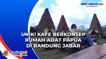 Unik! Kafe Berkonsep Rumah Adat Papua di Bandung Jabar