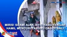Miris! Suami Ajak Istri yang Tengah Hamil Mencuri Tabung Gas di Bali
