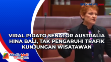 Viral Pidato Senator Australia Hina Bali, Tak Pengaruhi Trafik Kunjungan Wisatawan