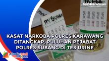 Kasat Narkoba Polres Karawang Ditangkap, Puluhan Pejabat Polres Subang di Tes Urine