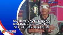 Sopir Angkot Terluka Diserang Geng Motor di Pintuhek Sukabumi