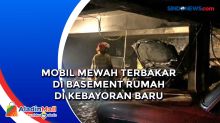 Mobil Mewah Terbakar di Basement Rumah di Kebayoran Baru