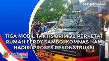 Tiga Mobil Taktis Brimob Perketat Rumah Ferdy Sambo, Komnas HAM Hadiri Proses Rekonstruksi