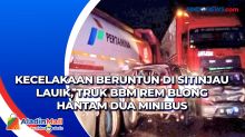Kecelakaan Beruntun di Sitinjau Lauik, Truk BBM Rem Blong Hantam Dua Minibus