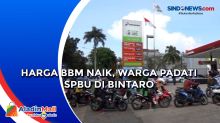 Harga BBM Naik, Warga Padati SPBU di Bintaro