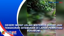 Geger! Mayat Lelaki Misterius sudah Jadi Tengkorak Ditemukan di Lahan Perhutani Sukabumi