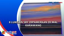 8 Lukisan SBY Dipamerkan di Mal Karawang