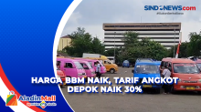 Harga BBM Naik, Tarif Angkot Depok Naik 30%
