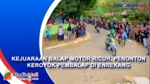Kejuaraan Balap Motor Ricuh, Penonton Keroyok Pembalap di Enrekang