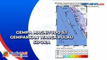 Gempa Magnitudo 5,1 Gemparkan Warga Pulau Sipora
