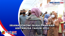 Iriana Jokowi Buka Pameran Kriyanusa Tahun 2022