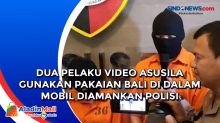 Dua Pelaku Video Asusila Gunakan Pakaian Bali di Dalam Mobil Diamankan Polisi