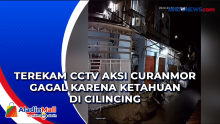Terekam CCTV Aksi Curanmor Gagal karena Ketahuan di Cilincing