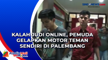 Kalah Judi Online, Pemuda Gelapkan Motor Teman Sendiri di Palembang