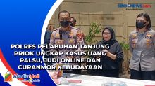 Polres Pelabuhan Tanjung Priok Ungkap Kasus Uang Palsu, Judi Online dan Curanmor