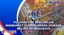 Puluhan Dus Susu Dalam Minimarket di Padalarang Digasak Maling, Ini Modusnya
