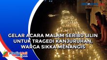 Gelar Acara Malam Seribu Lilin untuk Tragedi Kanjuruhan, Warga Sikka Menangis