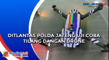 Ditlantas Polda Jateng Uji Coba Tilang dangan Drone