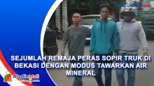 Sejumlah Remaja Peras Sopir Truk di Bekasi dengan Modus Tawarkan Air Mineral