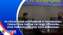 Ini Penjelasan Danpomdam IV Diponegoro Terkait Dua Oknum TNI yang Diperiksa Atas Pembunuhan PNS Kota Semarang