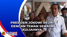 Presiden Jokowi Reuni Dengan Teman Semasa Kuliahnya