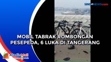 Mobil Tabrak Rombongan Pesepeda, 6 Luka di Tangerang