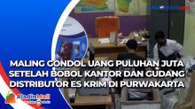 Maling Gondol Uang Puluhan Juta setelah Bobol Kantor dan Gudang Distributor Es Krim di Purwakarta