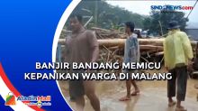 Banjir Bandang Memicu Kepanikan Warga di Malang