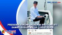 Presiden Jokowi Jajal KRI Escolar 871 Sambil Susuri Jalur Logistik IKN