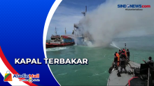 Pemadaman Api dan Evakuasi ABK Kapal MV Abu Samah di Tengah Laut