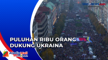Mendukung Ukraina, Puluhan Ribu Orang Berkumpul di Ibukota Ceko