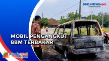 Tangki Diduga Bocor, Mobil Pengangkut BBM Terbakar