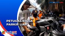 Razia Parkir Liar, Sudinhub Jakarta Pusat Amankan Puluhan Motor
