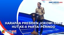 Hadiri HUT ke-8 Partai Perindo, Jokowi : Selamat Berjuang, Selamat Bekerja Keras