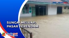 Sungai Cipurabaya di Sukabumi Meluap, 3 Rumah Warga dan 3 Ruko Terendam Banjir