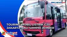 Touring Mobil Listrik Jakarta-Bali Untuk KTT G20 Sudah Sampai Jember
