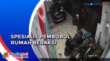 Aksi Maling Pembobol Rumah Beraksi di Medan Terekam CCTV