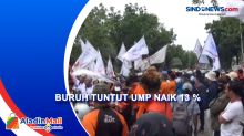 Buruh Demo Minta Pj Gubernur Heru Naikan UMP Jakarta 13 %