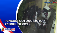 Cakram Digembok, Pencuri Gotong Motor Penghuni Kos di Medan